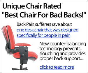 best chair for bad backs
