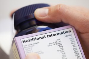 Read Vitamins Label