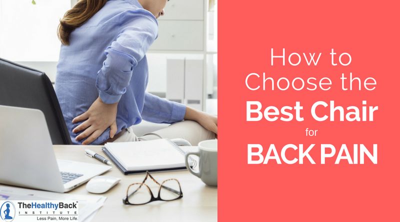 best chair for back pain