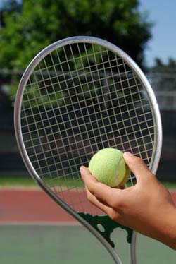 tennis serve