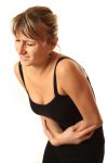 Woman With Stomach Pain